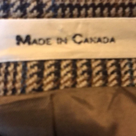 Ralph Lauren Brown herringbone tweed Blazer 46T sports coat Polo Vintage - Picture 15 of 16